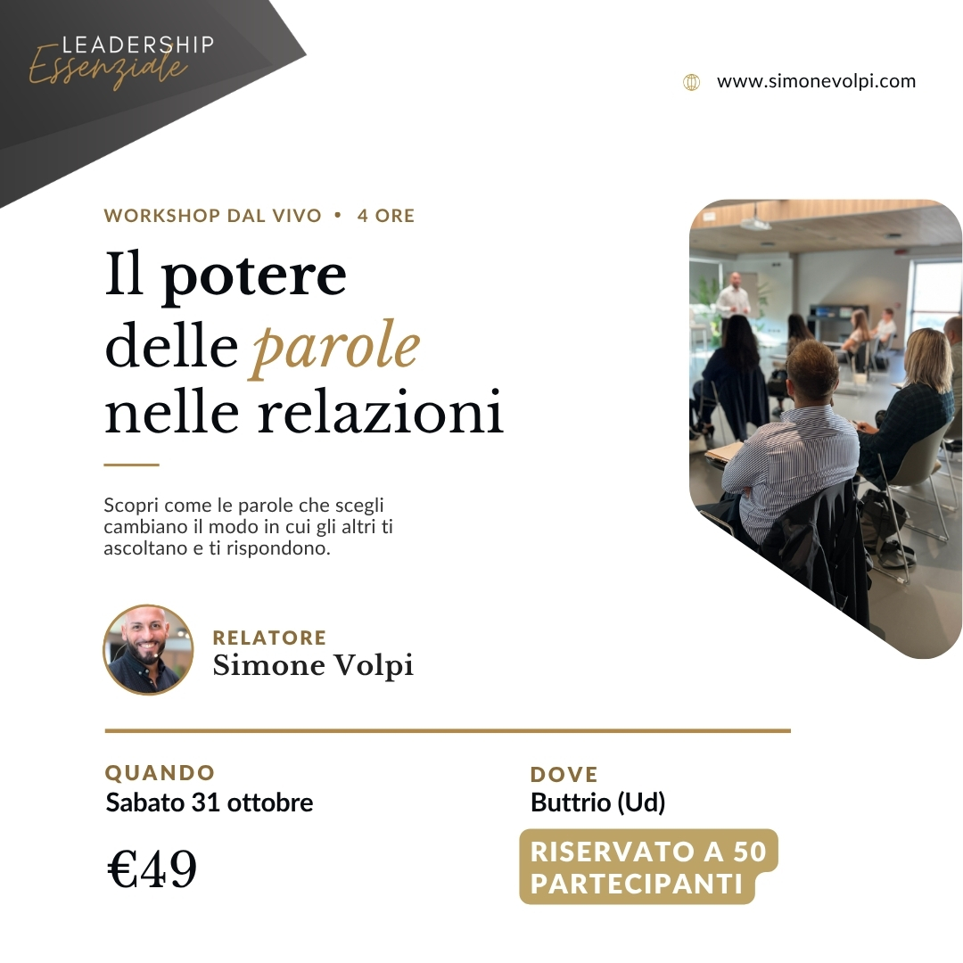 workshop leadership essenziale-31 ottobre